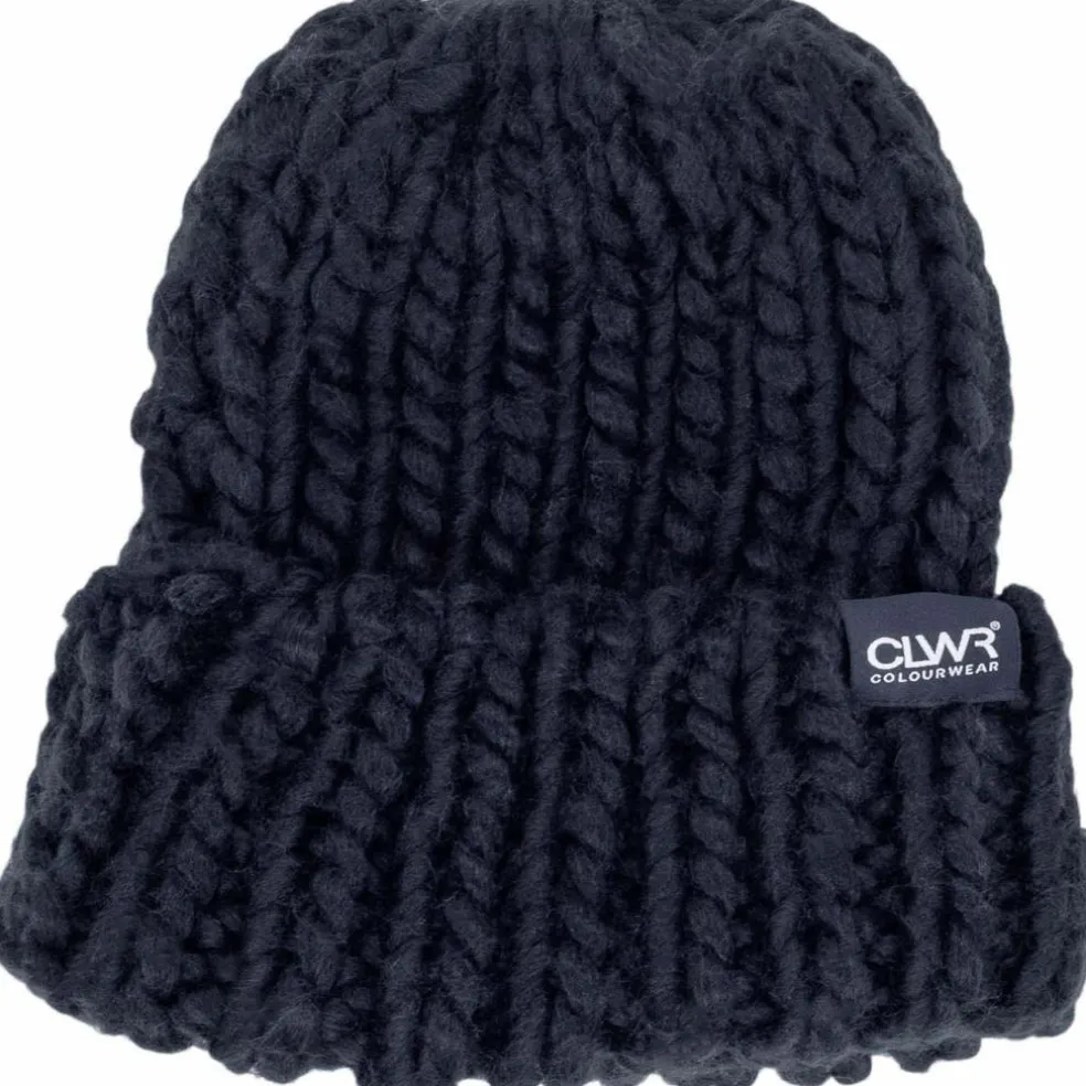 ColourWear Chunky muts black