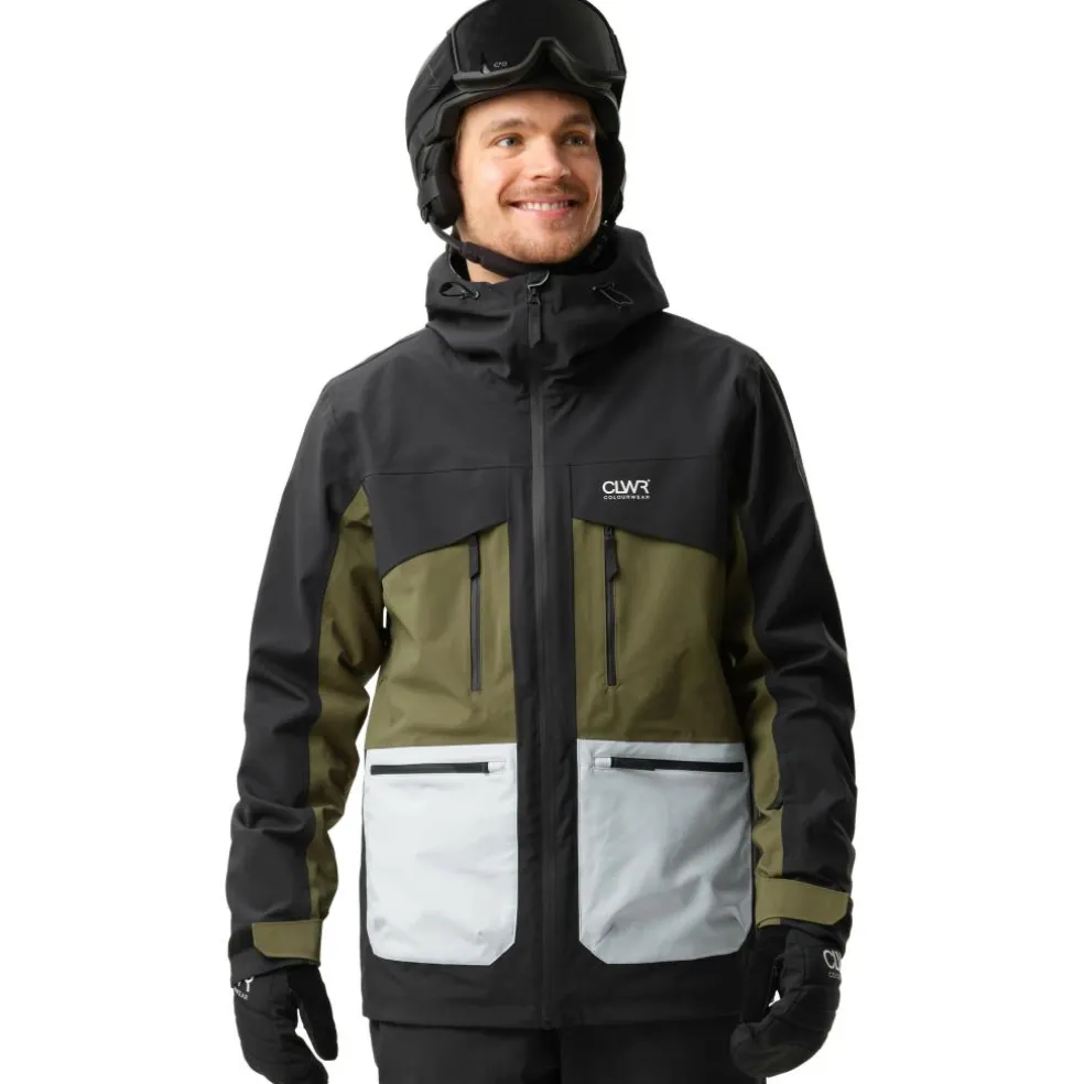 ColourWear Transfer winterjas heren black