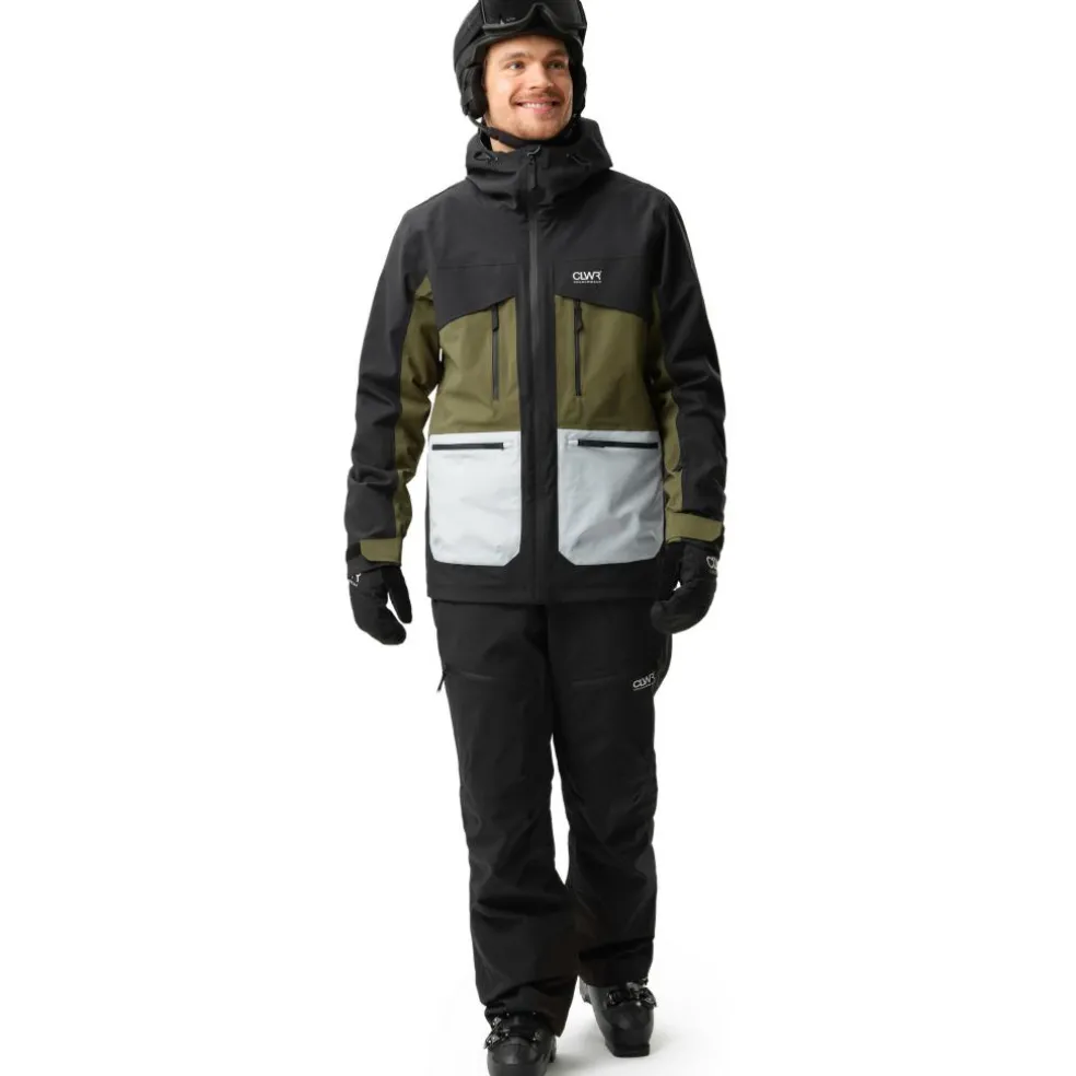 ColourWear Transfer winterjas heren black