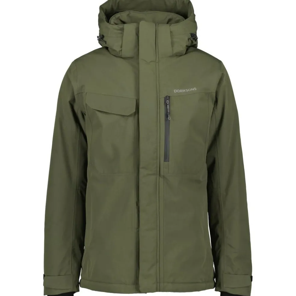 Didriksons Stefan USX outdoor jack heren deep green