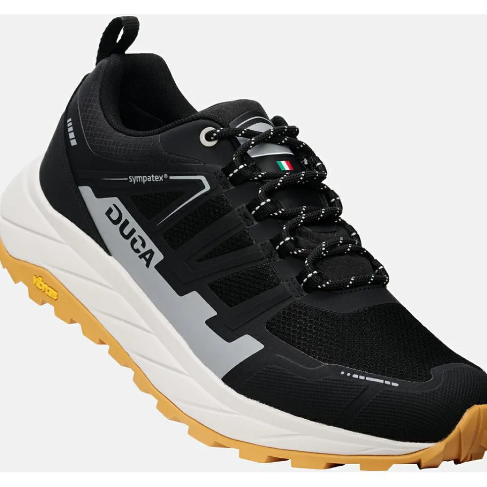 Duca Walking Fortino WP wandelschoenen heren black cool grey gum