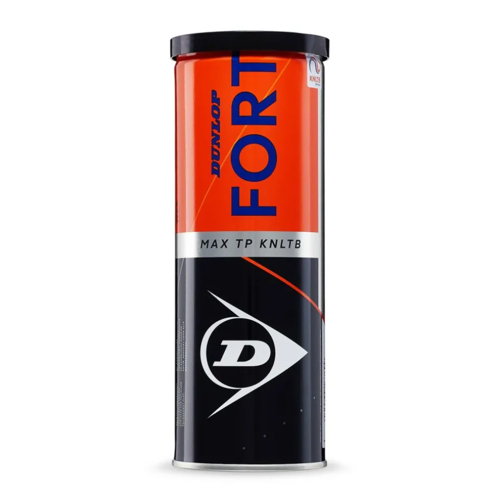 Dunlop 601322 Fort Max TP KNLTB tennisballen 3-pack geel