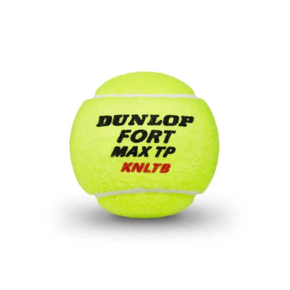 Dunlop 601322 Fort Max TP KNLTB tennisballen 3-pack geel