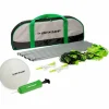 Dunlop Volleybalset groen zwart grijs