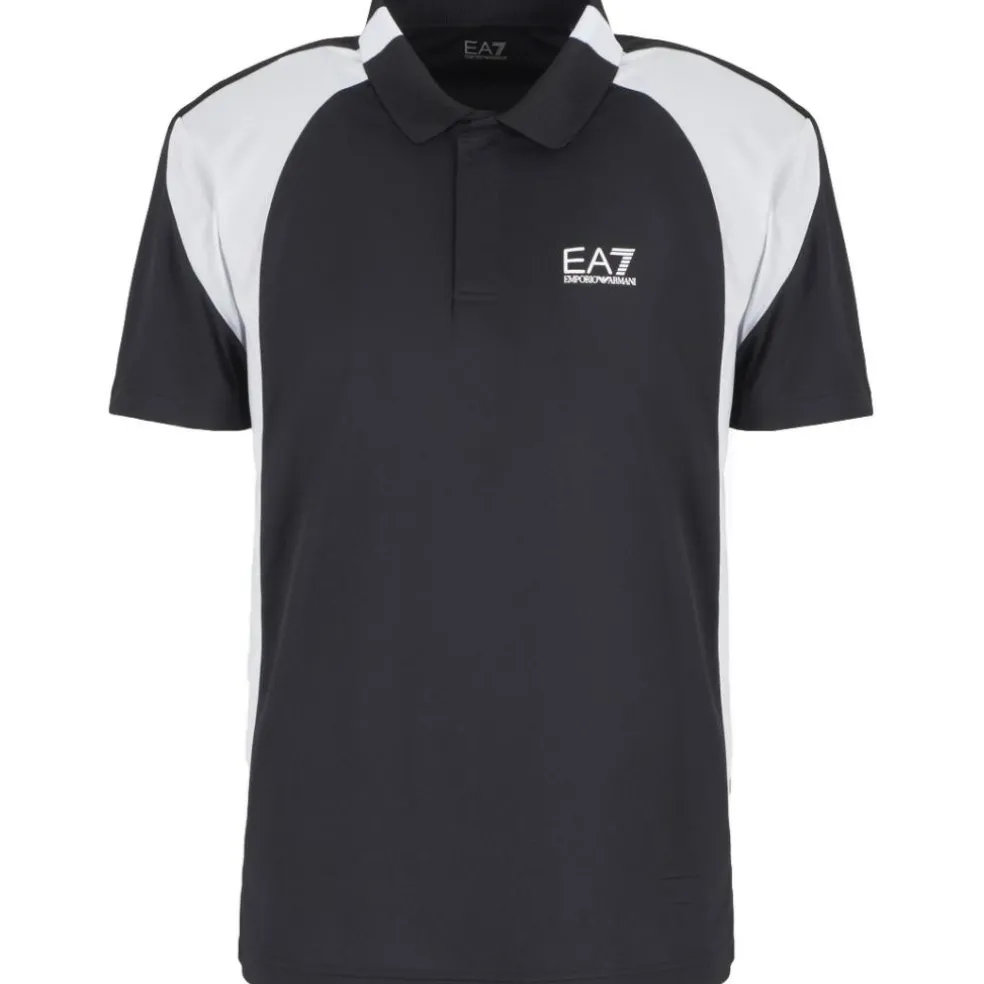 EA7 6DPF06-PJPCZ tennispolo heren black