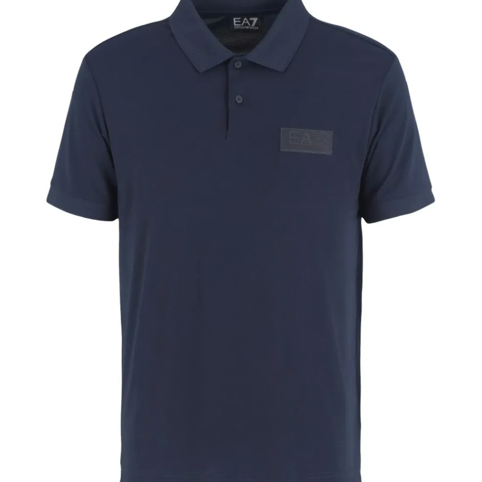 EA7 6DPF04-PJRGZ tennispolo heren blue