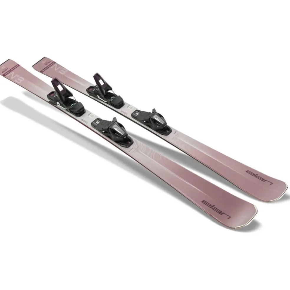 Elan Primetime N°3 25 - 26 ski's dames met EL 9.0 GW Shift binding