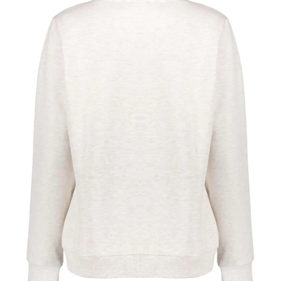 Geisha sweater dames beige melange black