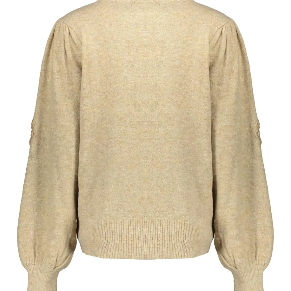 Geisha sweater dames sand