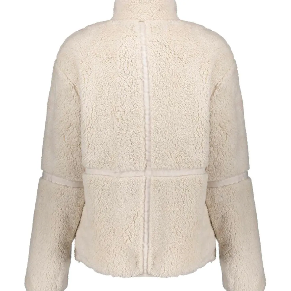 Geisha teddy winterjas dames off-white