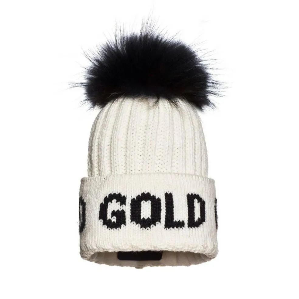 Goldbergh Hodd muts dames white black