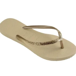 Havaianas Slim Glitter II slippers sand grey