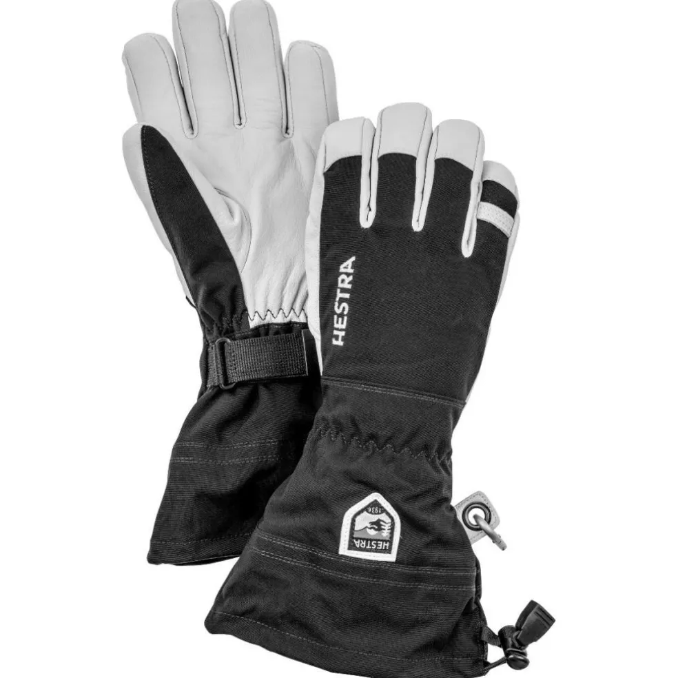 Hestra Army Leather Heli Ski handschoenen black
