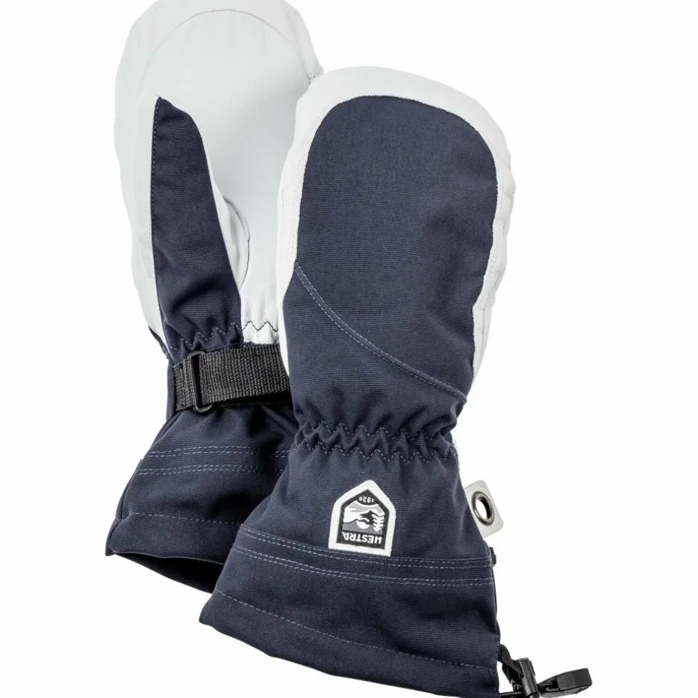 Hestra Heli Ski wanten dames marin off white