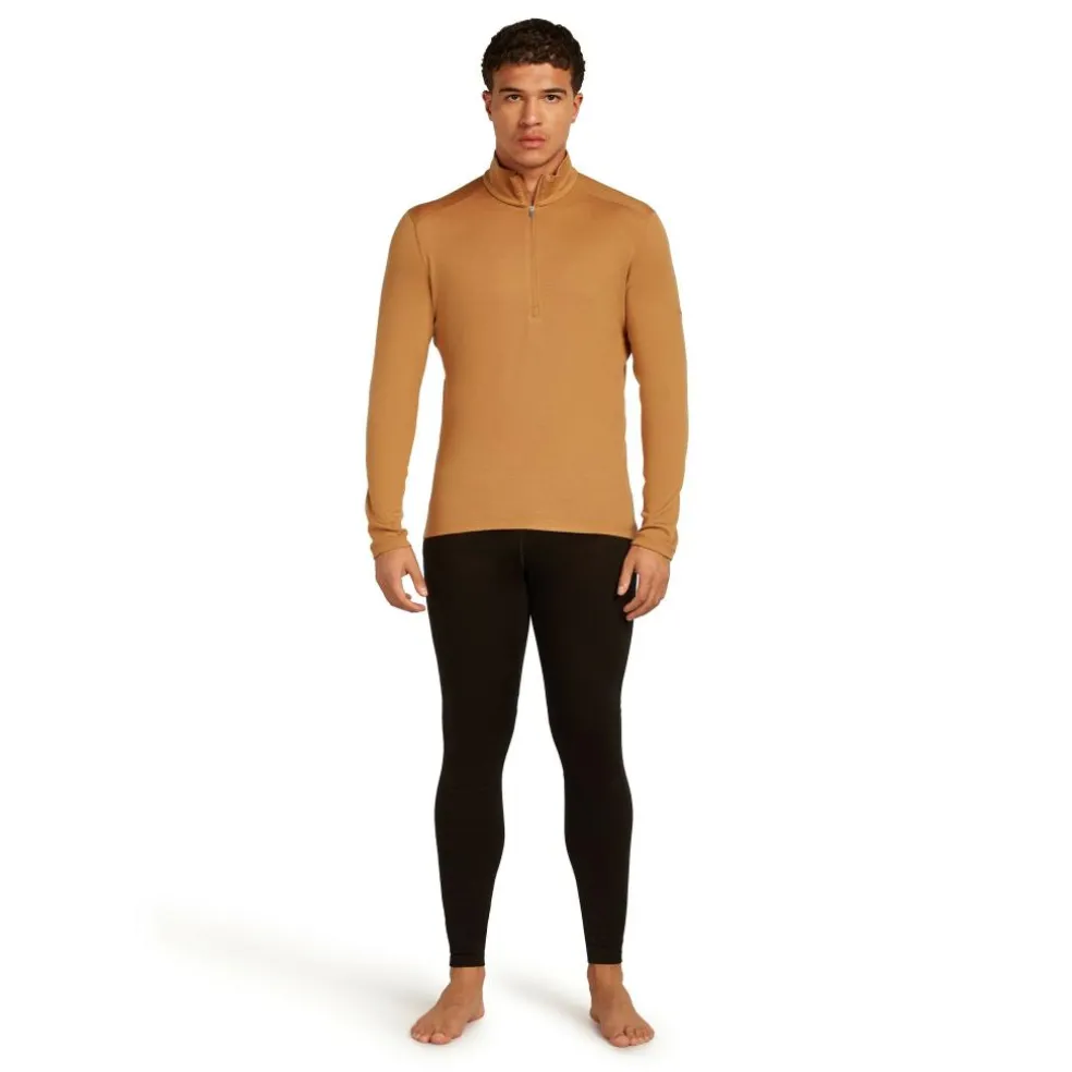 Icebreaker 260 Tech LS Half Zip thermoshirt heren trail