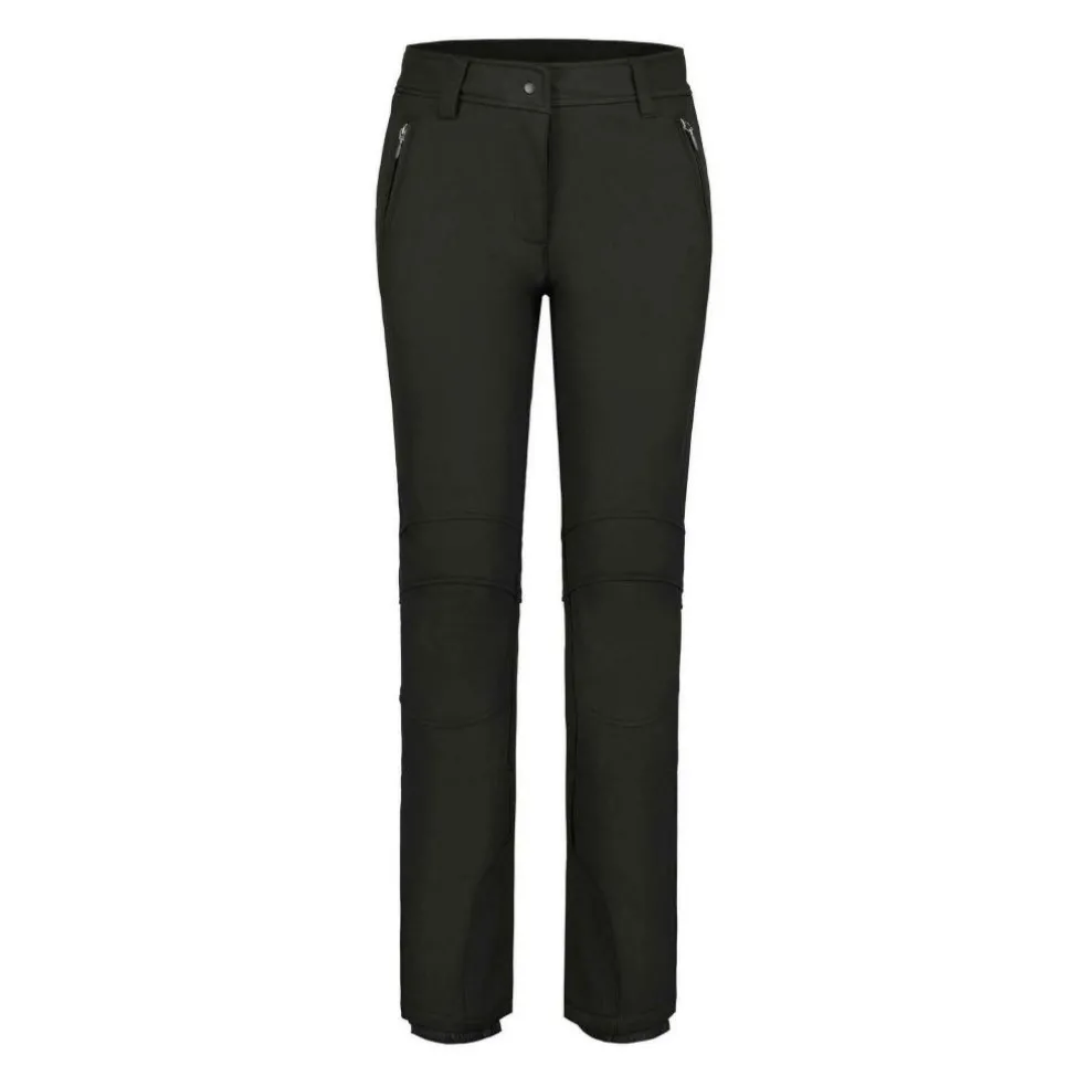 Icepeak Entiat softshell skibroek dames black