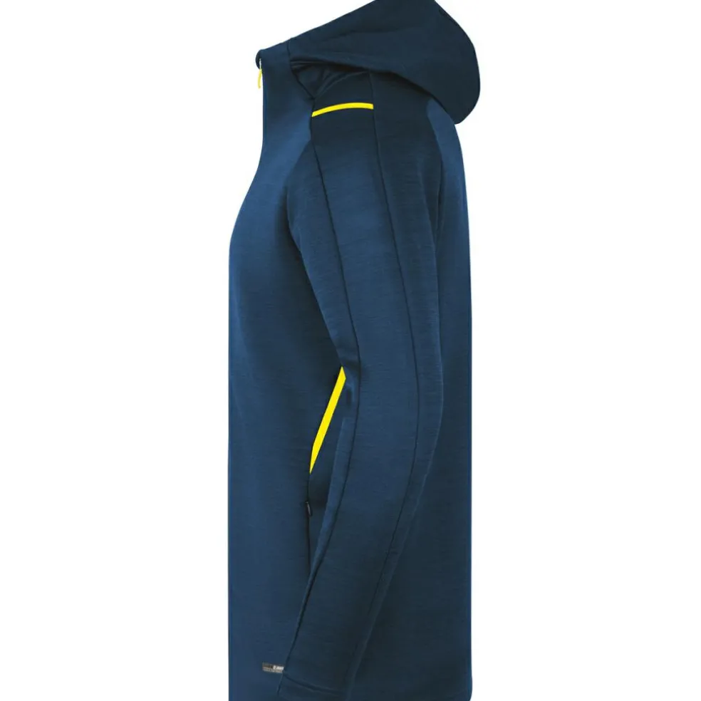 JAKO Challenge trainingsjack senior marine fluogeel