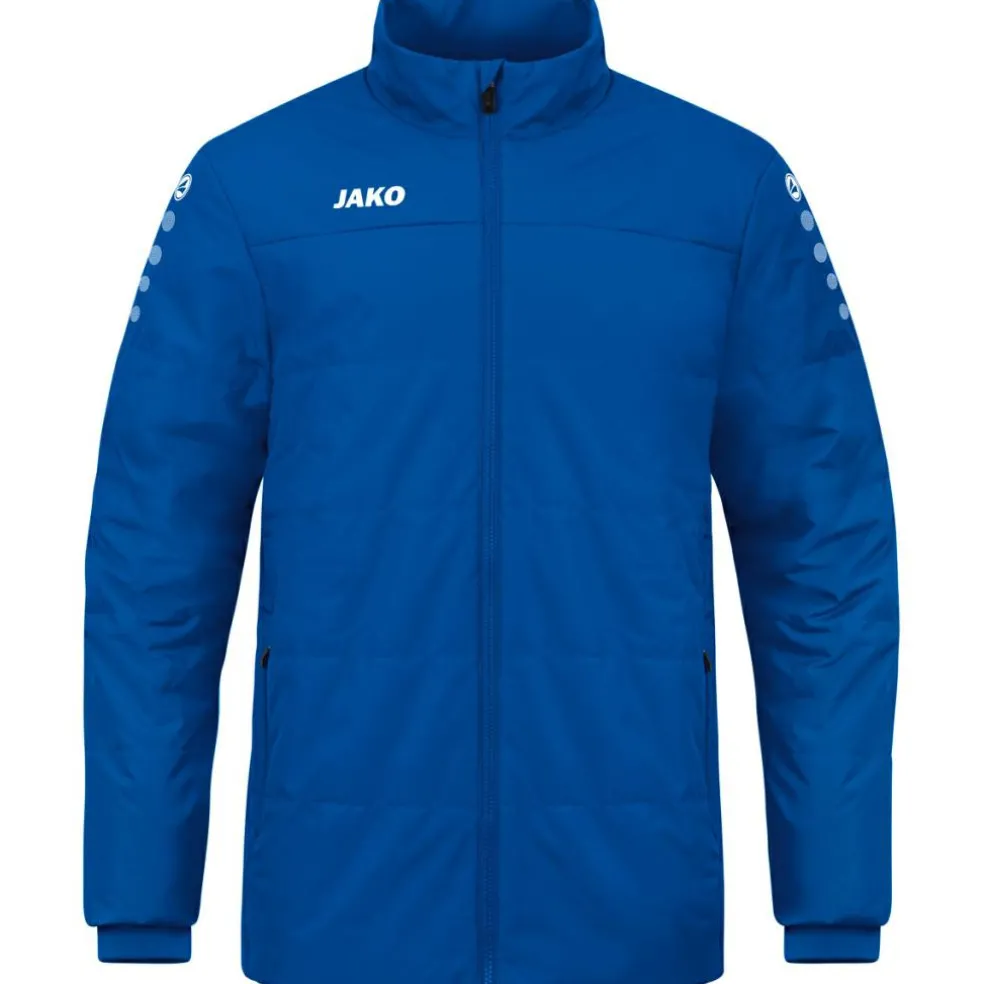 JAKO Team coach jas zonder capuchon royal