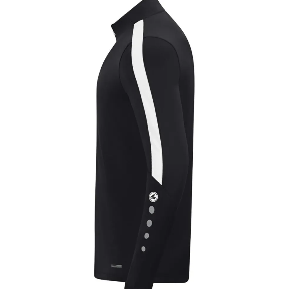 JAKO Ziptop Power trainingsshirt zwart