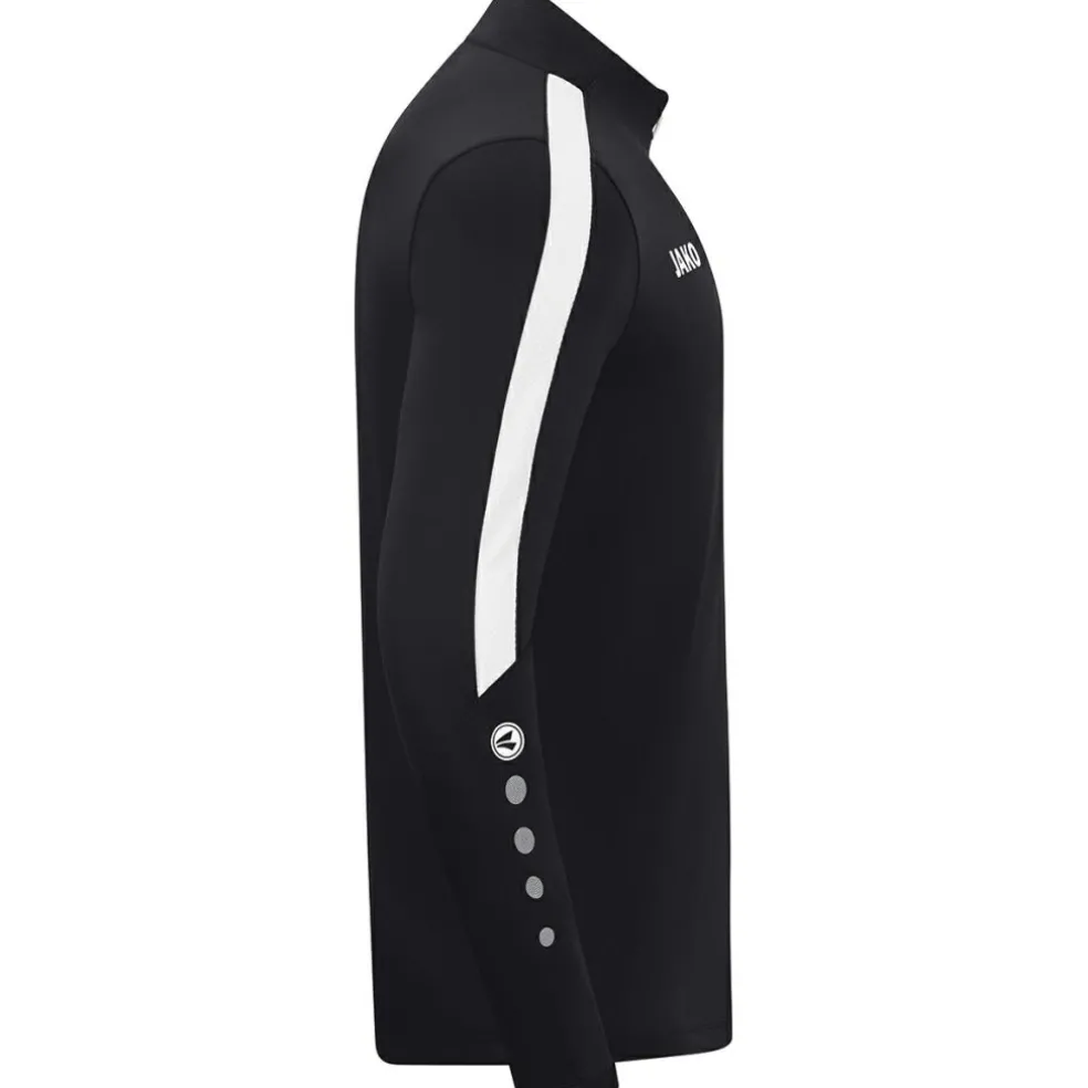 JAKO Ziptop Power trainingsshirt zwart