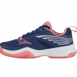 K-Swiss SpeedEx HB padelschoenen dames estate blue white strawberry ice