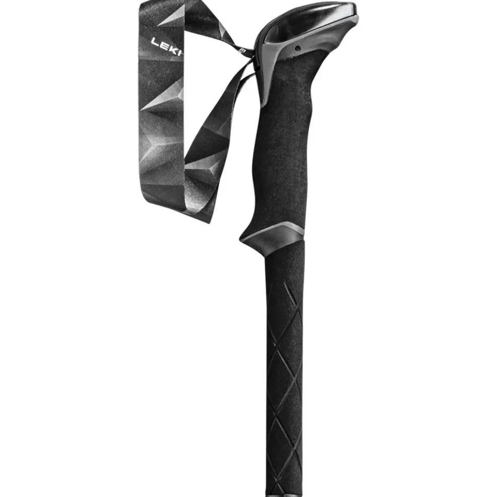 Leki Makalu FX Carbon wandelstokken black orange natural carbon
