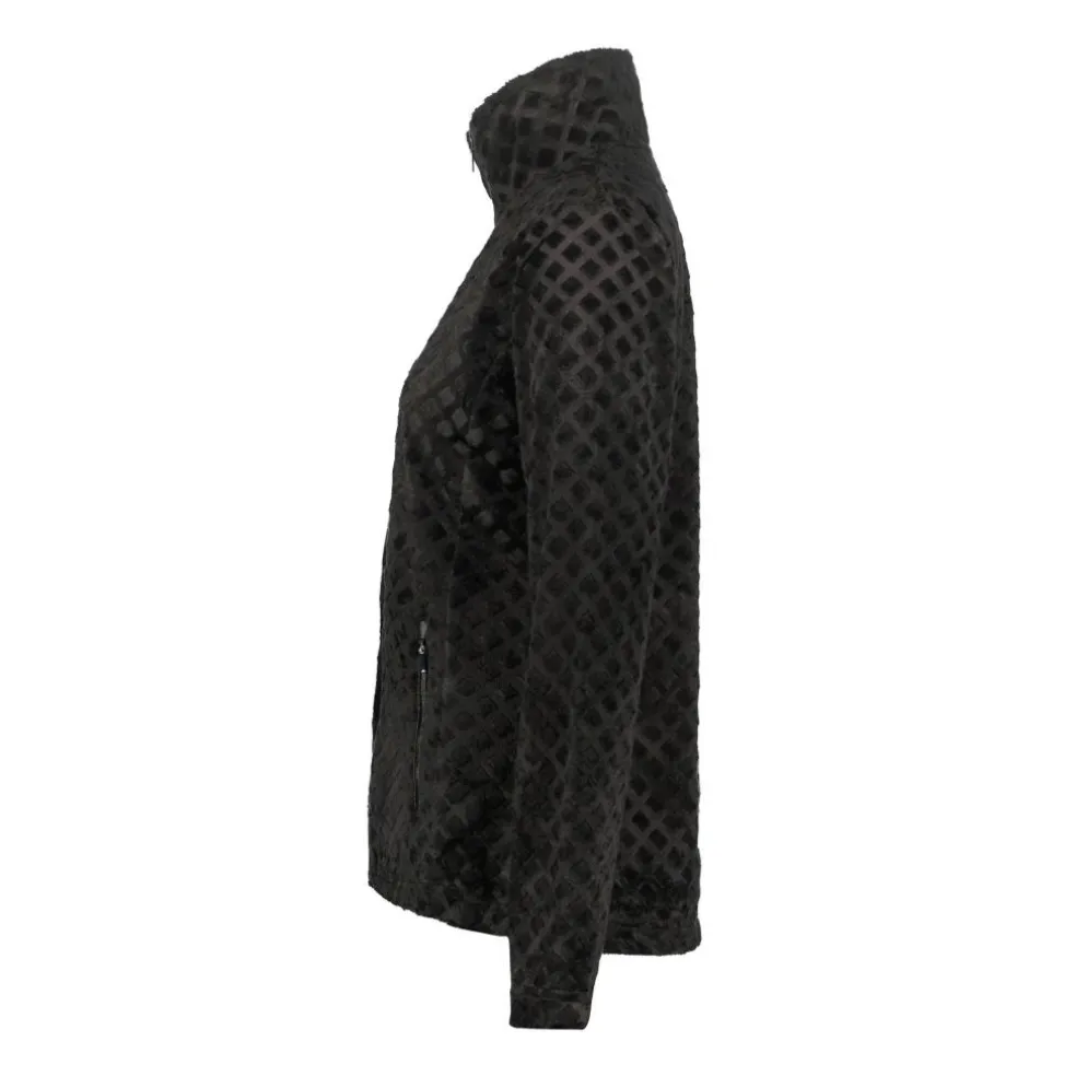 Luhta Ahmas fleece vest dames basic black