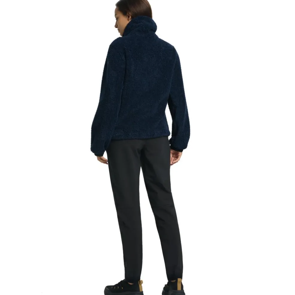 Luhta Iissalo fleece vest dames dark blue