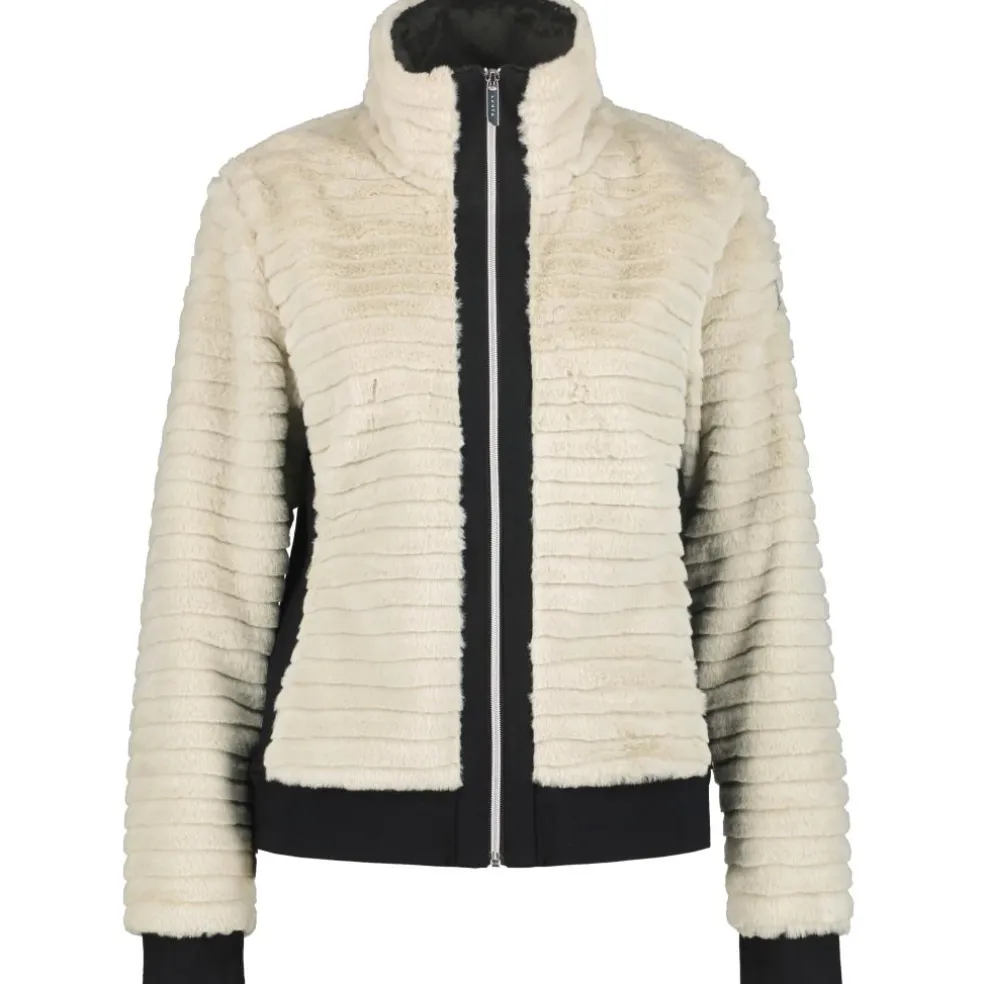 Luhta Isolahti fleece vest dames powder