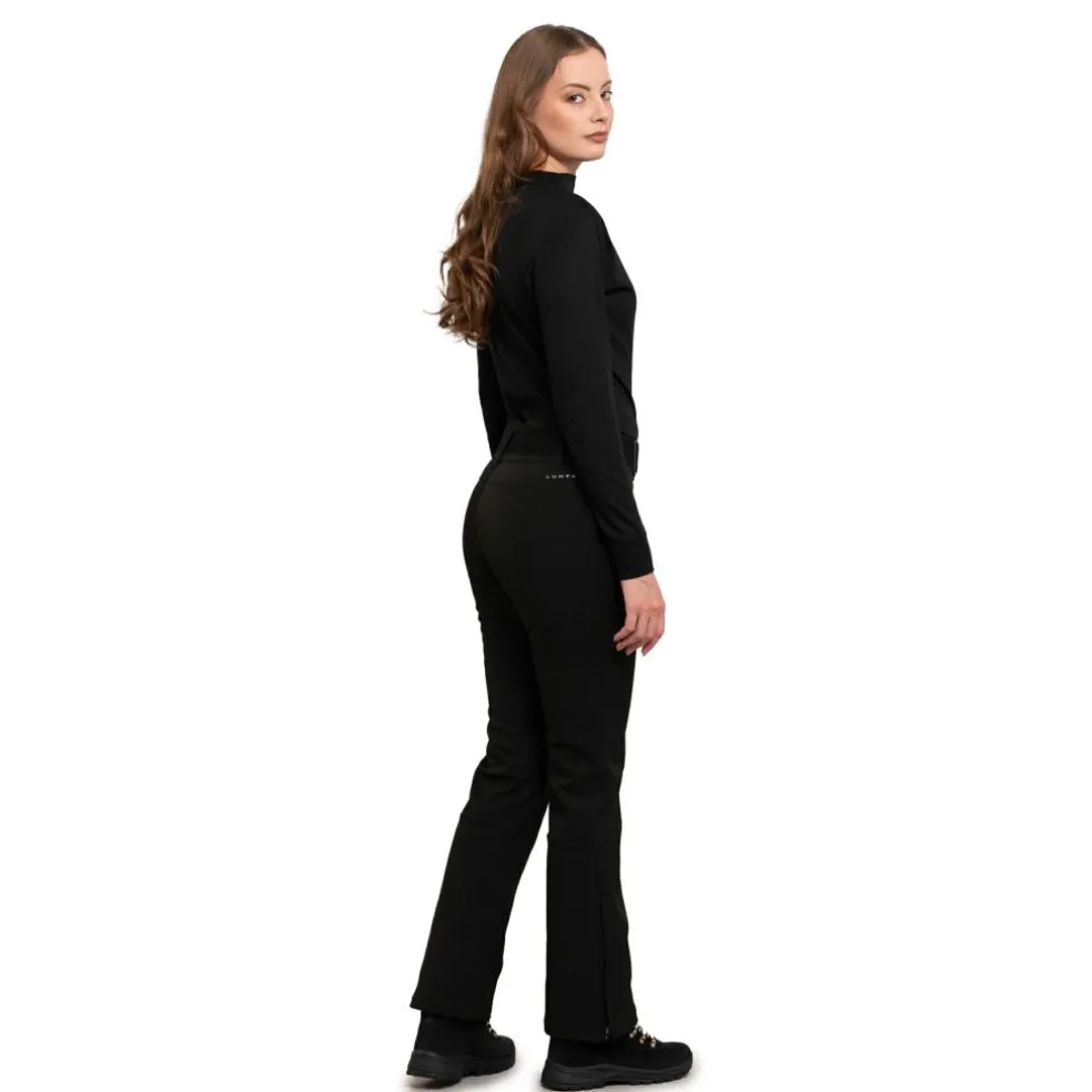 Luhta Joentaus softshell skibroek dames black