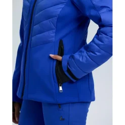 Luhta Mallatunturit softshell winterjas dames blue