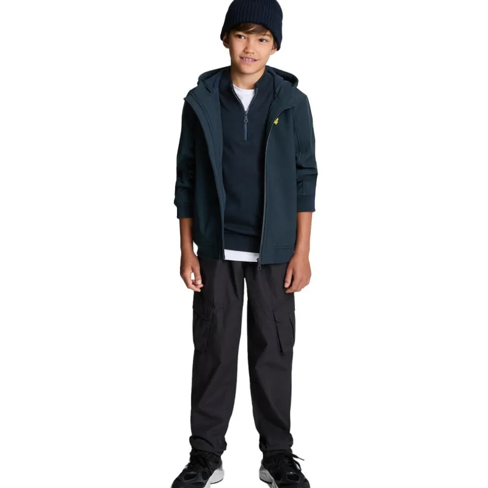 Lyle & Scott softshell jas junior dark navy