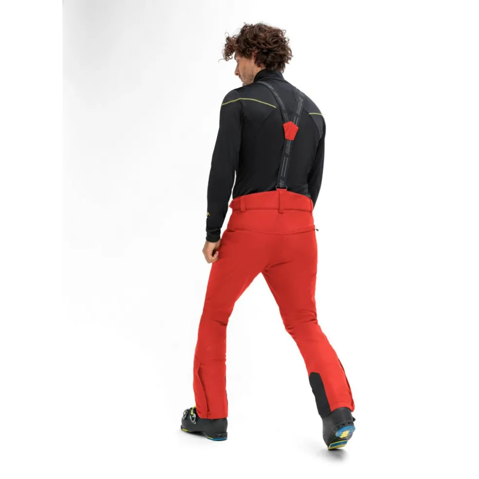 Maier Sports ANTON SLIM 2.0 skibroek heren paprika flame