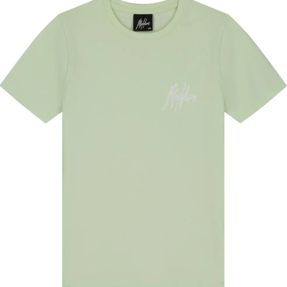 Malelions 3D Wave shirt junior mint