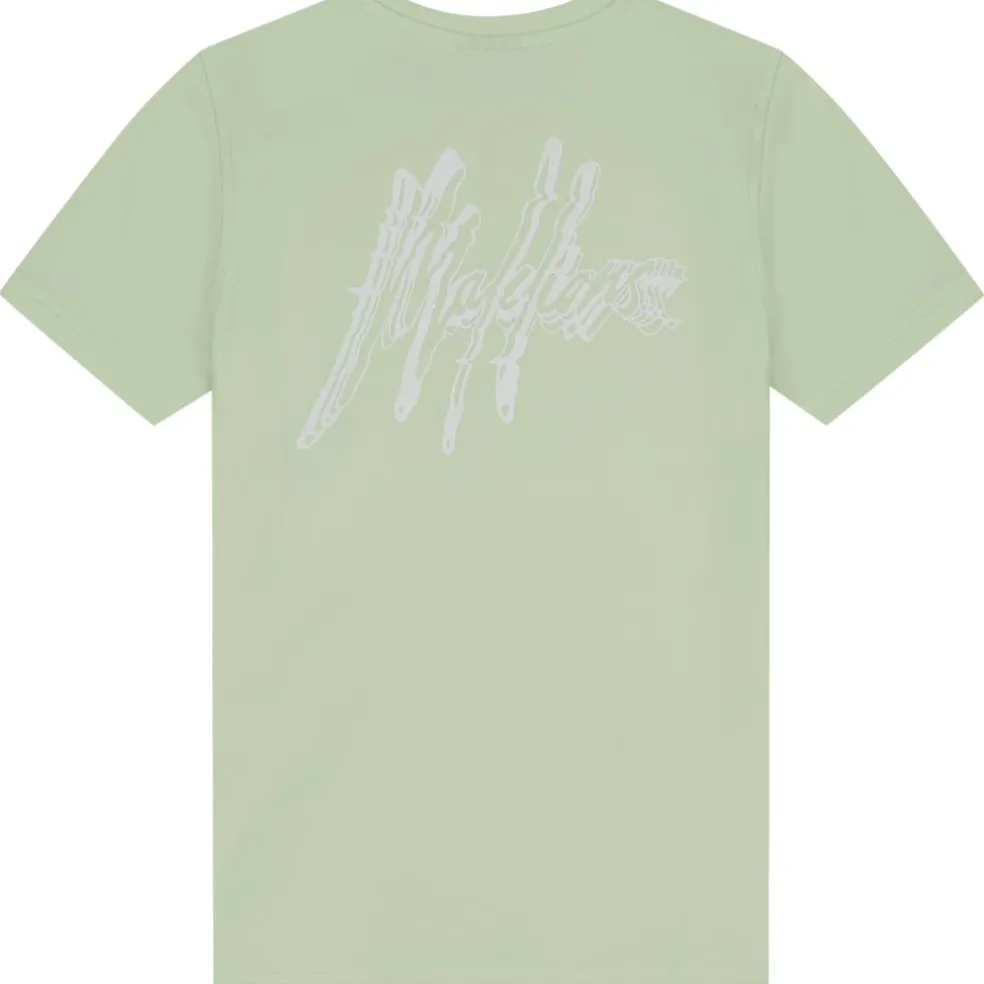 Malelions 3D Wave shirt junior mint