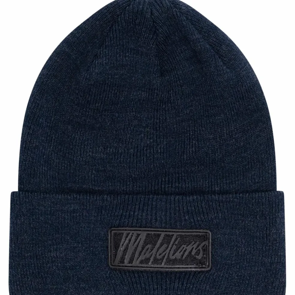 Malelions Ribbed Logo muts junior navy