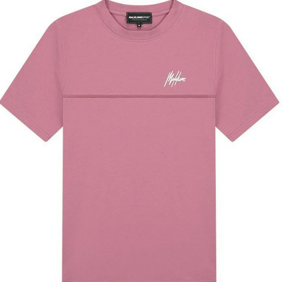 Malelions Sport Counter shirt heren dark mauve