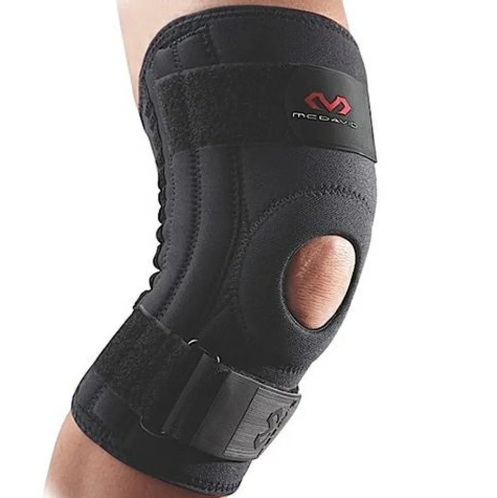 McDavid Baleinen kniebrace black - 35,6 - 38,1 cm