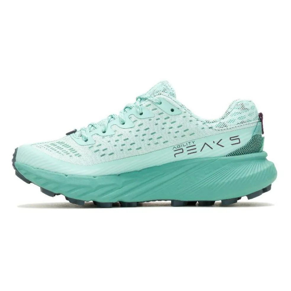 Merrell Agility Peak 5 hardloopschoenen dames frost blue