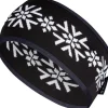 Newland Brunnistock hoofdband dames black white