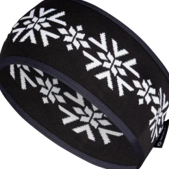 Newland Brunnistock hoofdband dames black white