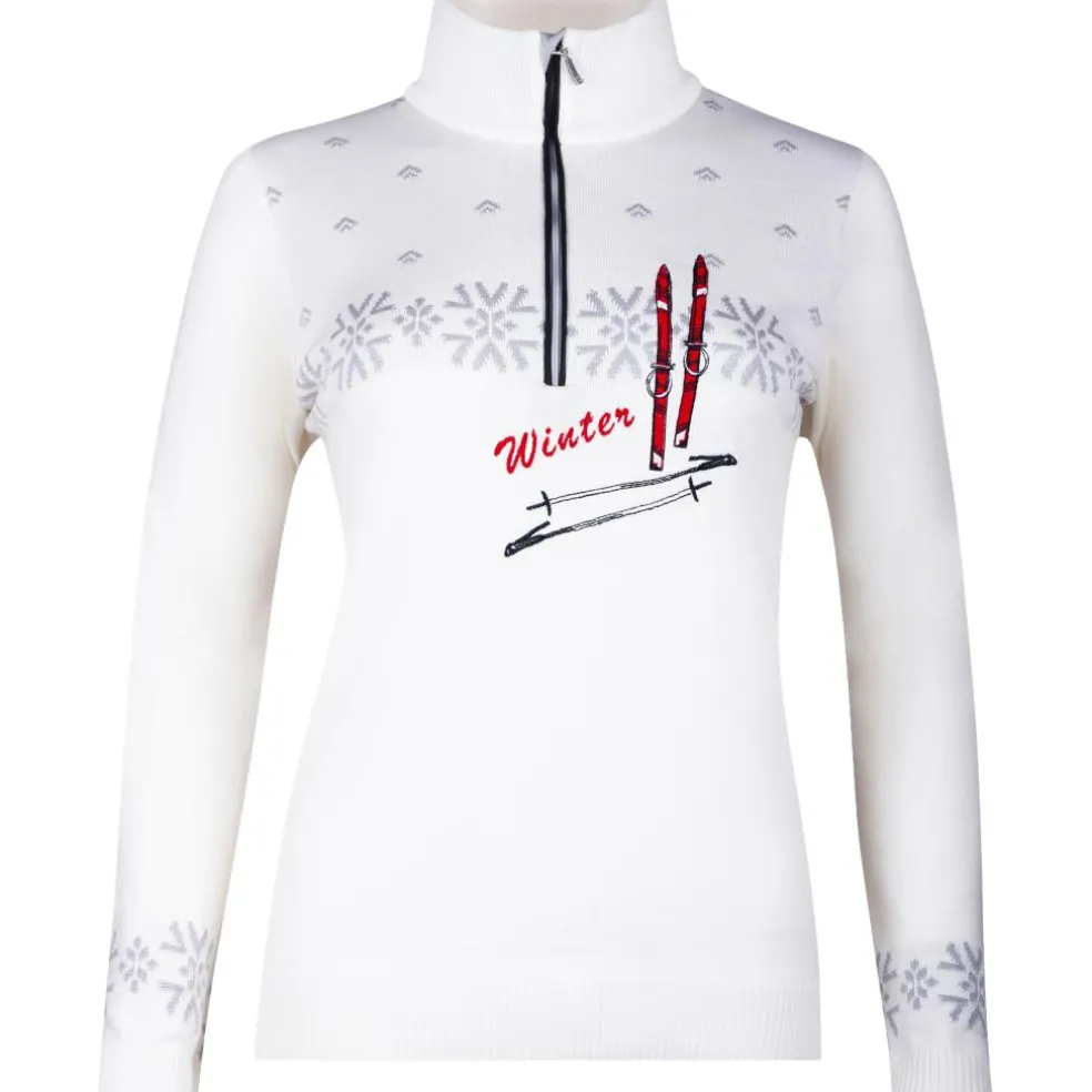 Newland Engelberg skipully dames white pearl