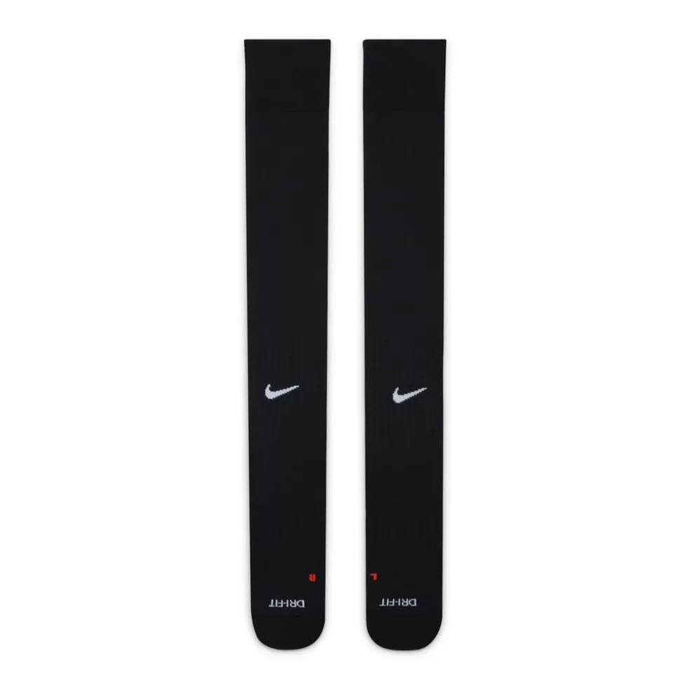 Nike Academy voetbalsokken white black