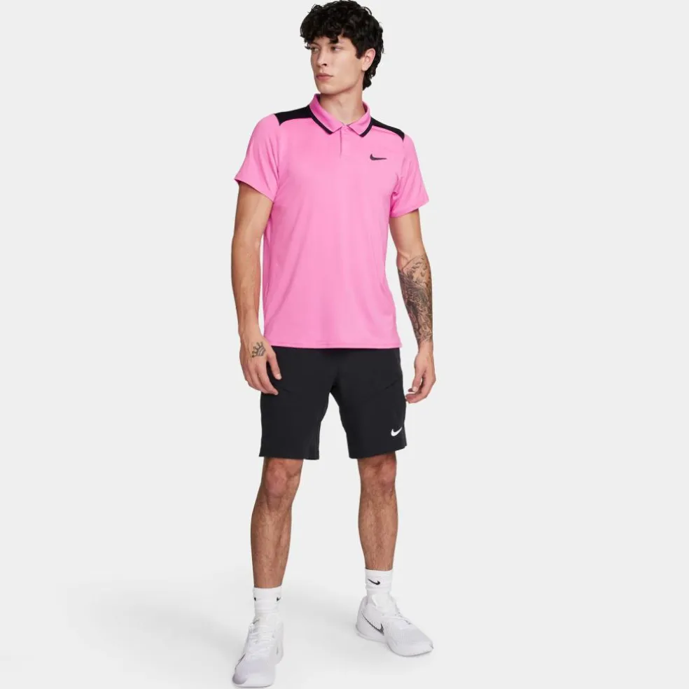 Nike Court Advantage tennispolo heren playful pink