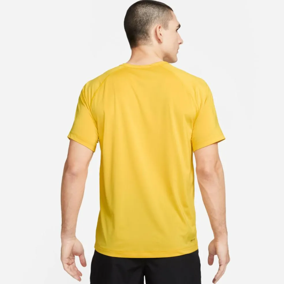 Nike Dri-FIT Ready shirt heren vivid sulfur black