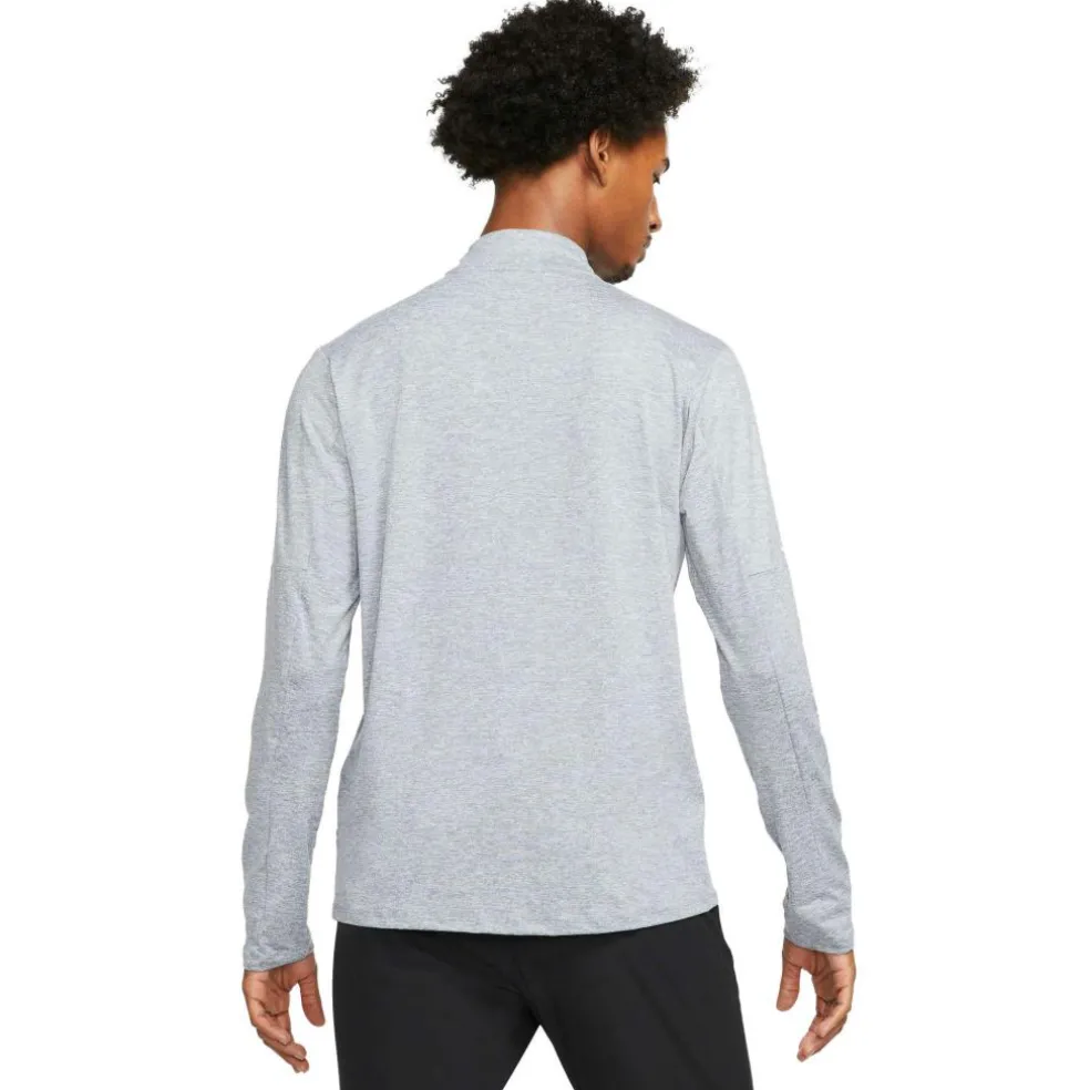 Nike Element Dri-FIT hardloopshirt heren smoke grey grey fog reflective silver