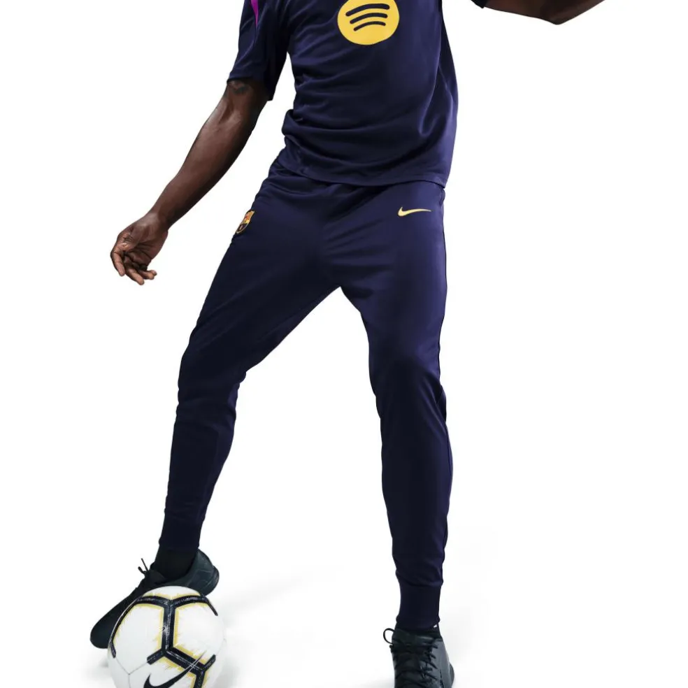 Nike FC Barcelona Strike trainingsbroek heren purple imperial purple midwest gold