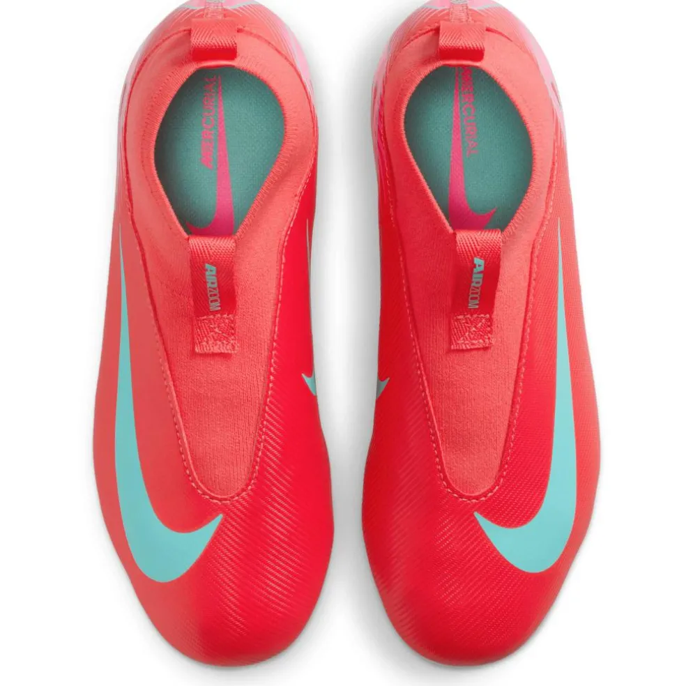 Nike Mercurial Superfly 10 Academy FG AG voetbalschoenen junior ember glow aurora green