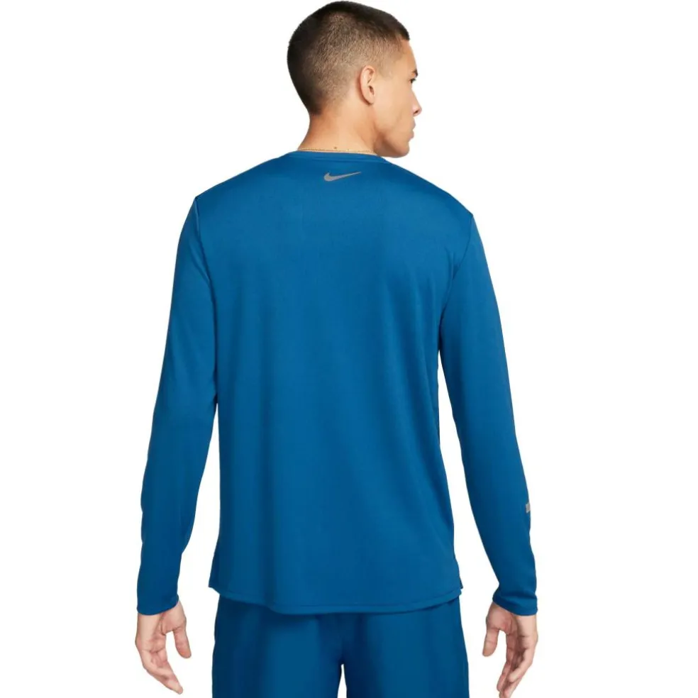 Nike Miler Flash Dri-FIT hardloopshirt heren court blue reflective silver