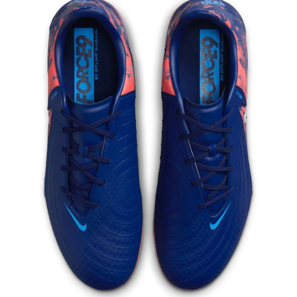 Nike Phantom GX 2 Academy Erling Haaland FG AG voetbalschoenen blue void chrome